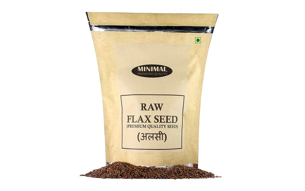 Minimal Raw Flax Seed (Premium Quality Seed)   Pack  1 kilogram